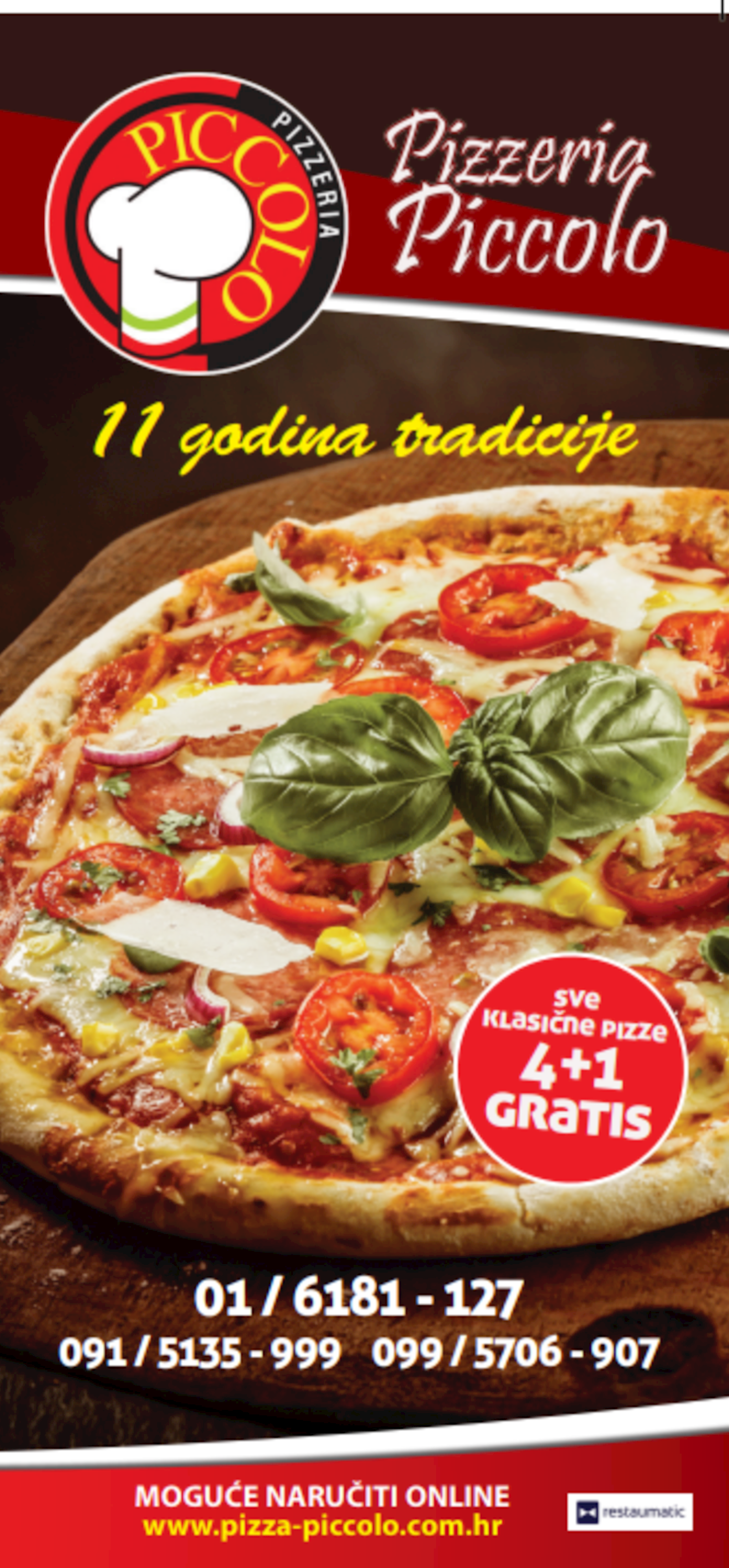 PIZZERIA PICCOLO Dostava